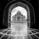 Taj Through an Arc