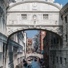 The Bridge of Sighs, linking the Doge's Palace and the notorious prisons