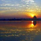 Gadern at sunset