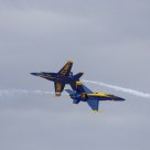 Near Collision-Opposing Knife Edge