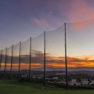 Stone forest golf sunset