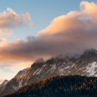 Dawn, northern Italy