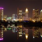 Skyline at night , Columbus Ohio