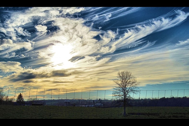 Late Autumn Skyscape