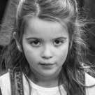 Portrait of little girl