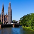 The bridge and the Gothic towers