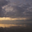 Low tide cloudscape