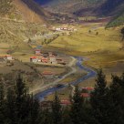  Beautiful village in autumn