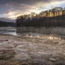 Rock at Patoka Lake.