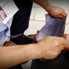 Trabajando en la calle/working on the street