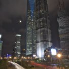 Night in Shanghai ,China