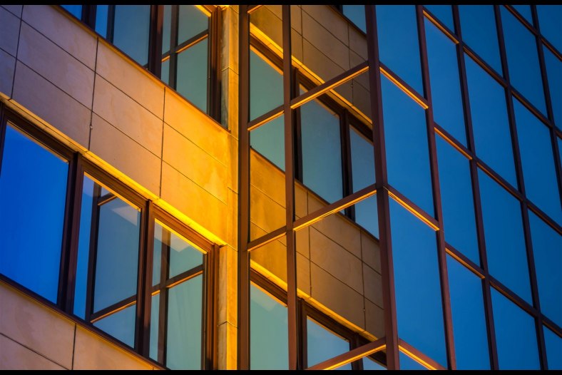 Windows Gold & Blue