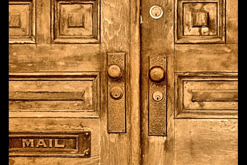 Weather Beaten Door