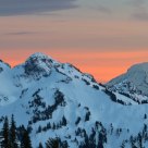 Adams Winter Sunset