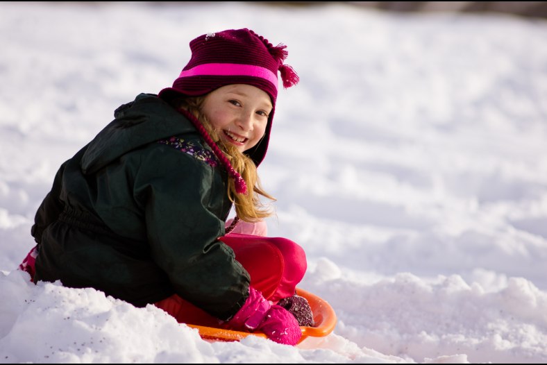 Lanette Sledding