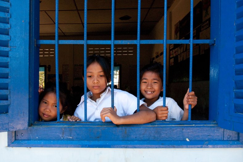 Cambodian School Children