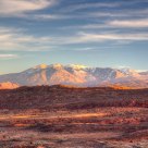 La Sal Mountain in the Background 