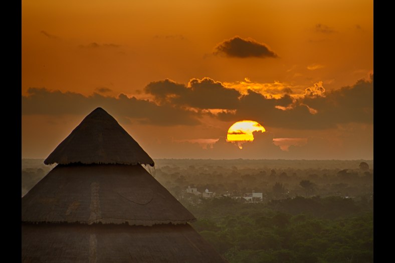 Sunrise in Cozumel