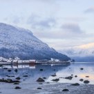 At low tide and low light they become small trolls in  the water. Rygg - Norway