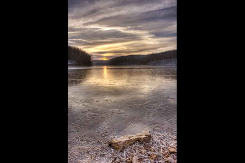 Rock at Tucker Lake