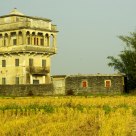 Old house in eventide