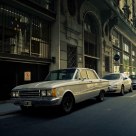 Old cars in Buenos Aires