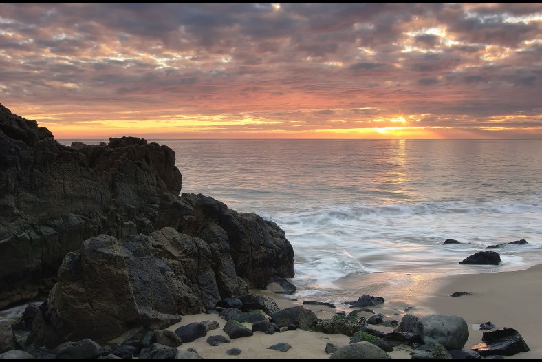 Sunset Brings In A New Year