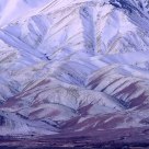 Cold Winter Icy Mountain Patterns