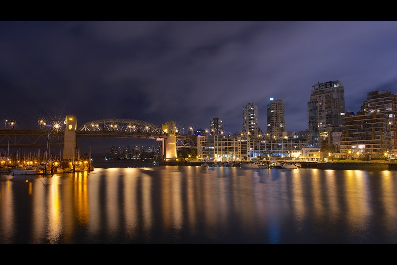 False Creek in Night