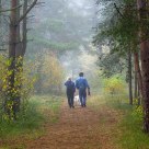 Romantic walk