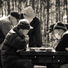 Playing japanese chess board