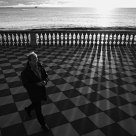 sunset man