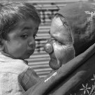 a grandmother and grandson 
