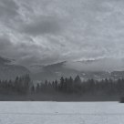 Clouds and snow