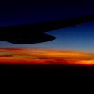 The sun in the sky