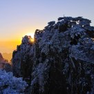 Sunrising over Shixin Peak 