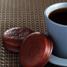 Choco pie and coffee