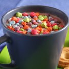 Hot cocoa with marshmallows