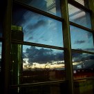 Sunset reflections
