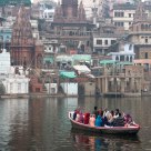 Varanasi from the river Ganges