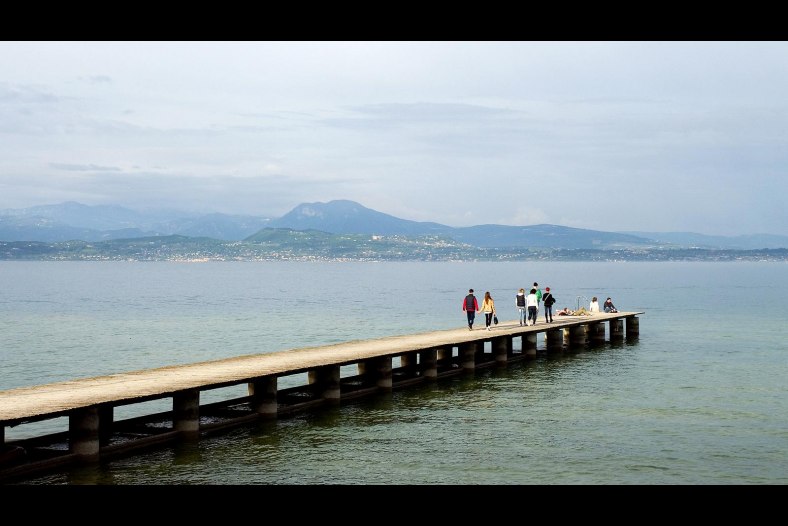 At Garda Lake