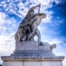 Piazza Venezia Statue