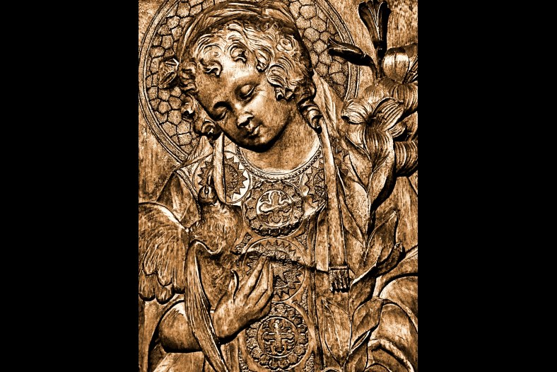 Carved Image of the Christ Child