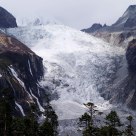 the mountain glacier