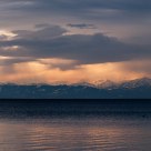 Alpenglühen Panorama