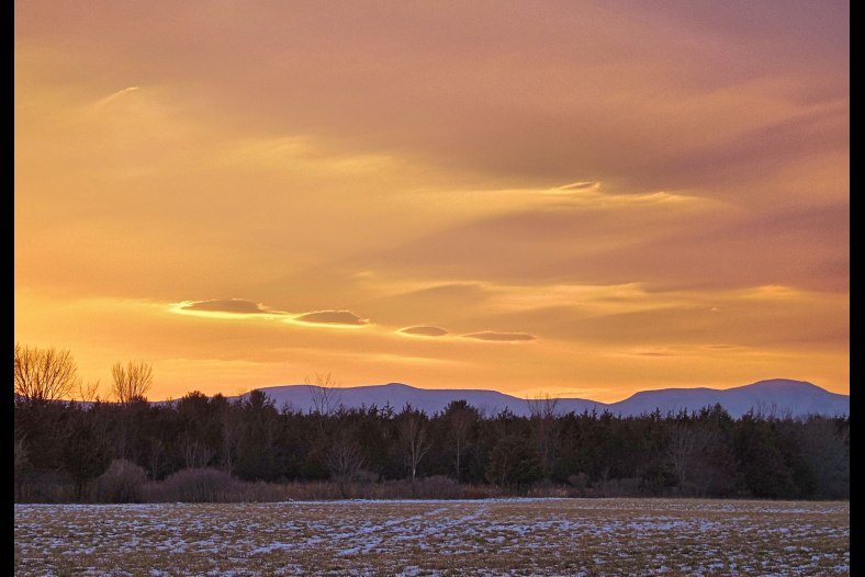 Sunset in the Catskills
