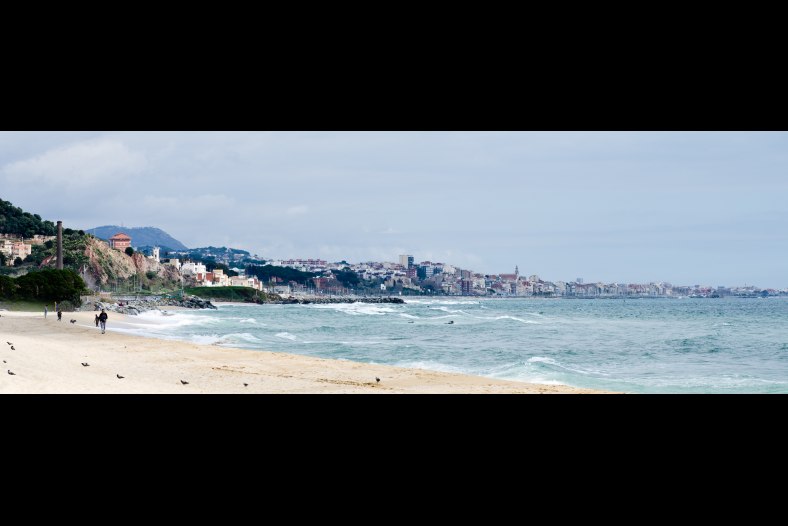 La playa