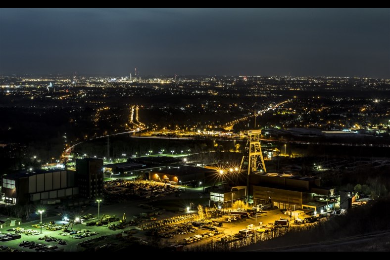 industrial lightscape