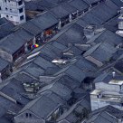 The roofs of old building